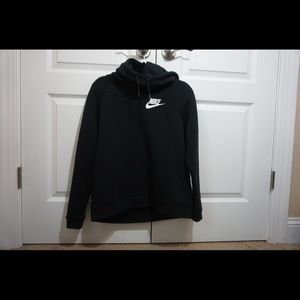 Nike high neck hoodie